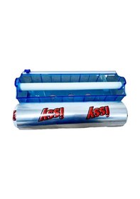 Resim Geseus Sanayi Tip Uzun Metraj Alüminyum Folyo 30 x 110 M 14 Mikron Folyoluk Kesim Aparatlı 