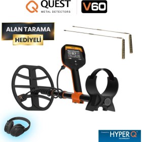 Resim Quest V60 Dedektör - Lagına Alan Tarama Hediyeli 