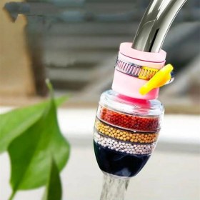 Resim urfakent bilişim ve medya danışmanlık Buffer® 6 Katmanlı Musluk Ucu Filtreli Su Tasarruflu Hijjenik Musluk Başlığı 