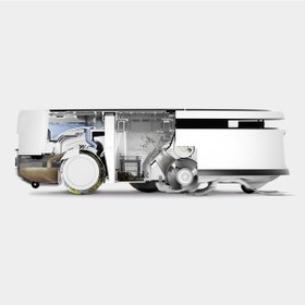 Resim Karcher RVF 7 13.000 Pa Akıllı Kir Algılama Teknolojisi Robot Süpürge Beyaz 