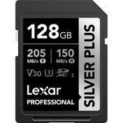 Resim Lexar 128GB Professional SILVER PLUS UHS-I SDXC Hafıza Kartı 