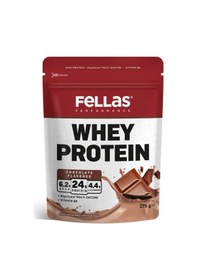 Resim Fellas Çikolata Aromalı Protein Tozu 175 G 5 Adet 