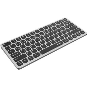 Resim S-link Sw-k801 Siyah Usb 8 İn 1 Usb Q Klavye 2 Usb, Hdmı, Type-c, Aux, Tf Ve Sd Okuyuculu Hub Klavye 
