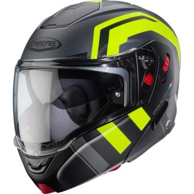 Resim Caberg Horus x Road Mat Siyah-Sarı 