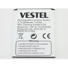 Resim Vestel Venüs 5.5 X Vsp355S Batarya Pil 