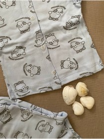 Resim Bebe Türkçe Baskılı Pijama Takımı 