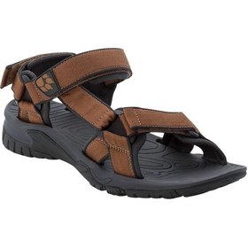 Resim Jack Wolfskin Lakewood Ride Sandal Erkek Siyah Sandalet 