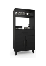 Resim Şile Mutfak Dolabı - Siyah 