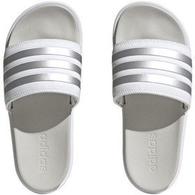 Resim Ie9703-k Adidas Adılette Platform Kadın Terlik Beyaz Ie9703-k Beyaz Gri Beyaz - Gri 