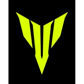 Resim Yamha Neon Logo Büyük Sırt Patch Yama 