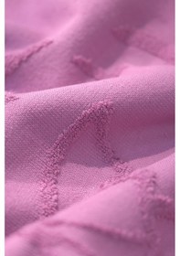 Resim Favora Trend %100 Pamuk Kabartmalı Plaj Havlusu - Mürdüm 