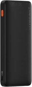 Resim OS-Baseus Airpow Hızlı Şarj Power Bank 10000mAh 20W, Siyah (USB to Type-C 30cm Kablo dahil) 
