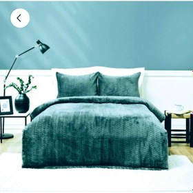 Resim Karaca Rosie Petrol Çift Kişilik Welsoft Yatak Örtüsü 