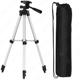 Resim AktarMobile 102 Cm Yükseklik Ayarlı Tripod & Taşıma Çantası & Telefon Tutucu - 4 Kademeli - 1,5 Kg Kapasite 