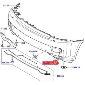 Resim Range Rover Sport Autobiography Sis Farı Çerçevesi Sağ Lr019636 