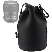 Resim Rogfer Neopren Slr Kamera Lensi Taşıma Çantası Çantası Karabina İle Çanta, Boyut: 10x18cm Siyah Diğer Diğer 