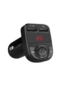 Resim Lkw-2 Çift Usb Bağlantılı Wireless Fm Transmitter Müzik Kiti 