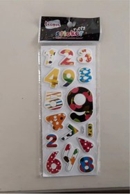 Resim tüftürük Ticon 3d Sticker (kabartmalı) 
