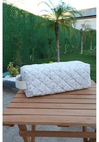 Resim Estrella Papatya Dy-son Airwrap Ve Tüm Saç Şekillendiriciler İçin Xl Boy Çanta Seyahat Çantası Bej Kare Bej 