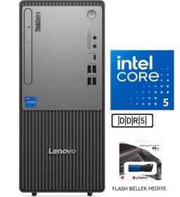 Resim LENOVO Thinkcentre Neo 50t G5 12ub000btr Core I5 13400-32GB Ddr5 Ram-512GB WİNDOWS 11 PRO + USB BELLEK 