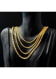 Resim Bilezikci Burma Halat 14 Ayar Zincir 50 cm 14HL503 