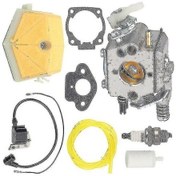 Resim Pazly Karbüratör Kiti Walbro Wt170 Husqvarna 50-61 Testere İçin Husqvarna 50-61 Testere Karbüratör Ve Aksesuarlar Seti 