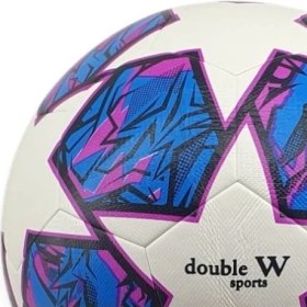 Resim Futbol Topu Mikro Dikişli 420 gr No:5 - FB-710-MOR (Lisinya) 