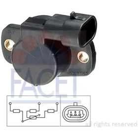 Resim FACET 105083 Gaz Kelebegi Sensoru 7701044743 7714824 9945634 