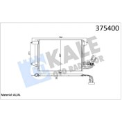 Resim Kale Mtxdpn Klima Kondenseri A3-Leon-Toledo-Octavia-Caddy Iii-Golf V-Vi-Jetta Iv-Touran Al/al 580X391X16 