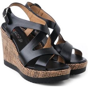 Resim Sandalet Kadın Diğer 52231-e4 Repo Nero Siyah 