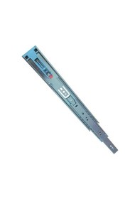Resim En 45 Mm Teleskopik Bilyalı Çekmece Rayı 25 Cm 2 Takım Metalik 