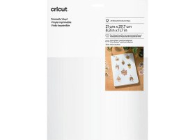 Resim Crıcut 2010362 Prıntable Vinil 21.5X28CM 12Lİ Paket Beyaz 