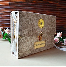 Resim Kur'an-ı Kerim 30 Cüz Hatim Seti - Krem Rahle Boy - Bilgisayar Hatlı- Medrese Kitabevi 