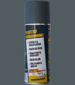 Resim PLASTİDİP Plasti Dip - Sprey - 400 ml - Mat Demir Gri 