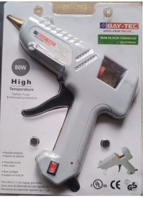 Resim Bay-tec Mum Silikon Tabancası Kalın 80 Watt 