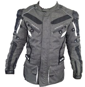 Resim Rms Motosiklet Montu Gri-siyah 