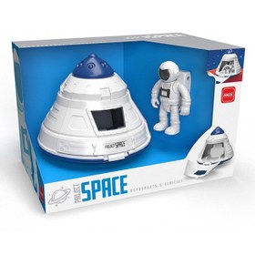 Resim Uzay Serisi Uzay Kapsülü Ve Astronot 9643 01 