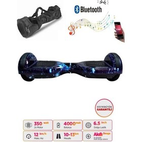 Resim Citymate Hoverboard 6.5 inch Elektrikli Kaykay Scooter Bluetooth Hoparlörlü Çanta Hediye D12 