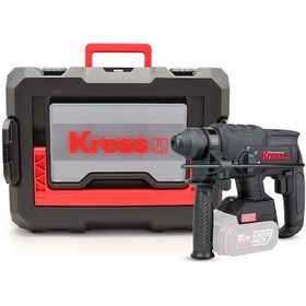 Resim Kress KUC60.91 20 V 2.0j Kömürsüz Profesyonel Sds-Plus Pnömatik Kırıcı Delici Akü Dahil Değildir 