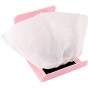 Resim Jeehugo 40w Güçlü Emme Gücü Manikür Toz Toplayıcı, Yumuşak Sesli Abs Tırnak Stüdyosu Temizlik Aleti, Pembe, Avrupa Standartı 