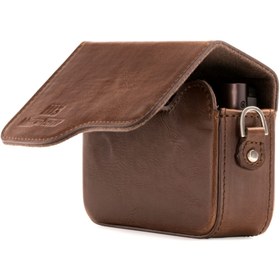 Resim MegaGear MG1263 Leica C Typ 112 Deri Yatay Kamera Çantası 
