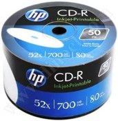 Resim Hepta Collection HP CD-R80 Full Face Inkjet yazdırılabilir 700 MB 52 X (50 adet, her biri 80 dakikalık hatırlatıla... 