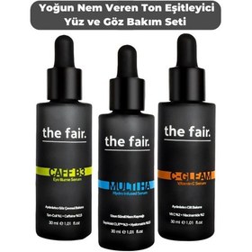 Resim The Fair Yoğun Nem Veren & Ton Eşitleyici Vegan Yüz ve Göz Çevresi Bakım Set 