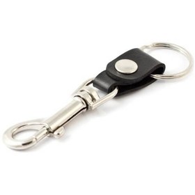 Resim 0305-907 Key-Bak Bolt Snap Deri Kayışlı Anahtarlık Halkası 