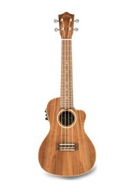 Resim Lanikai Acst-Cec Akasya Masif Kapak Concert Elektro Ukulele 
