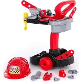 Resim MCM Group Meslek Setleri - Mekanik- Tekerlekli Tamir Seti Tezgahı 51 cm - 27 Parça (Lisinya) 