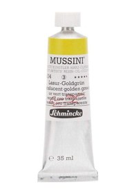 Resim Mussini 35Ml Yağlı Boya Seri:3 No:534 Translucent Golden Green 