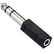 Resim Genel Markalar Stereo Jak 3.5mm to 6.3mm inceden kalına Dönüştürücü (Ses, Mikrofon, Hoparlör, Amfi) 