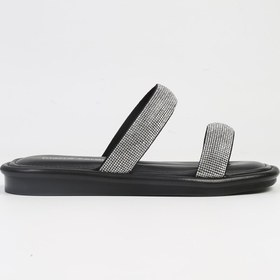 Resim Pierre Cardin ® | PC-5101-3891 Siyah-Taşlı Terlik 