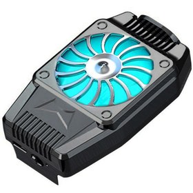 Resim Microcase 4.7 - 6.5 Inç Telefonlar Için Ledli Soğutucu Fan 300 Mah Pil 4500 Rpm - Al2657 